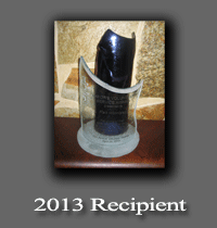 2013 Volunteer Award Recipient